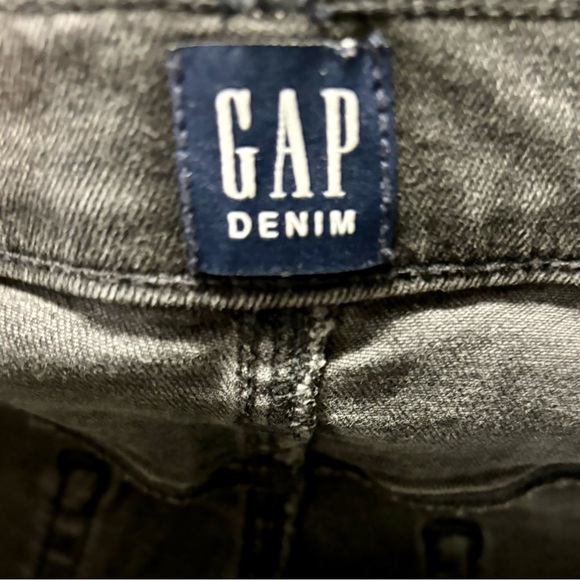 Gap High Rise True Skinny Ankle Jeans Exposed Buttons - Picture 11 of 12